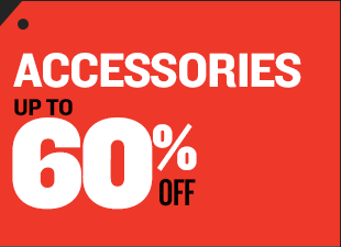 Accessories up to 50% off